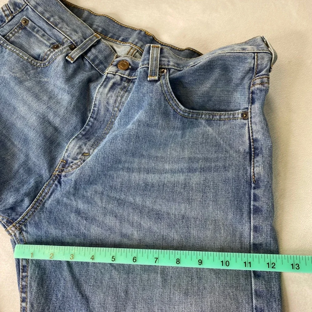 Levis 569 Jeans Mens 36x32 (Fits) Blue Baggy Loose Relaxed Whiskering Skater